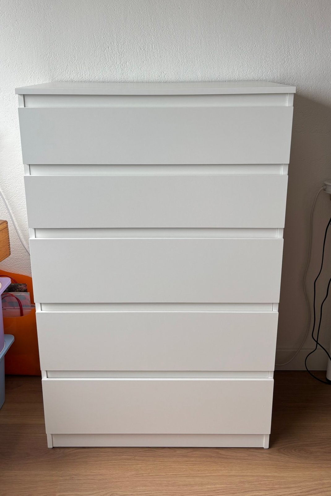 Ikea kullen witte ladekast, Ophalen, 5 laden of meer, 100 tot 150 cm, 50 tot 100 cm