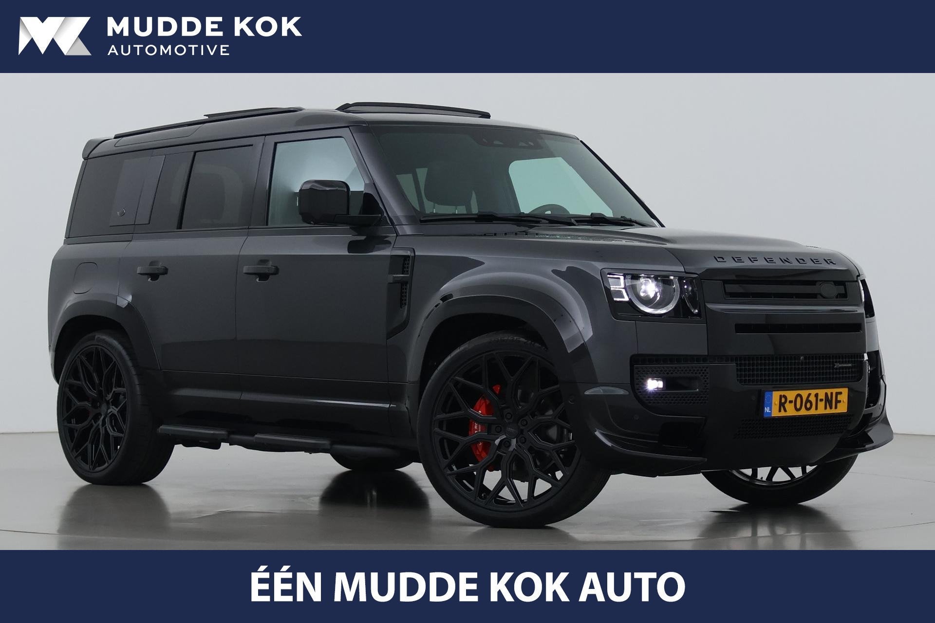 Land Rover Defender 110 2.0 P400e 110 X | Urban | 24 Inch Vo, Auto's, Land Rover, Bedrijf, Te koop, 360° camera, 4x4, ABS, Adaptieve lichten