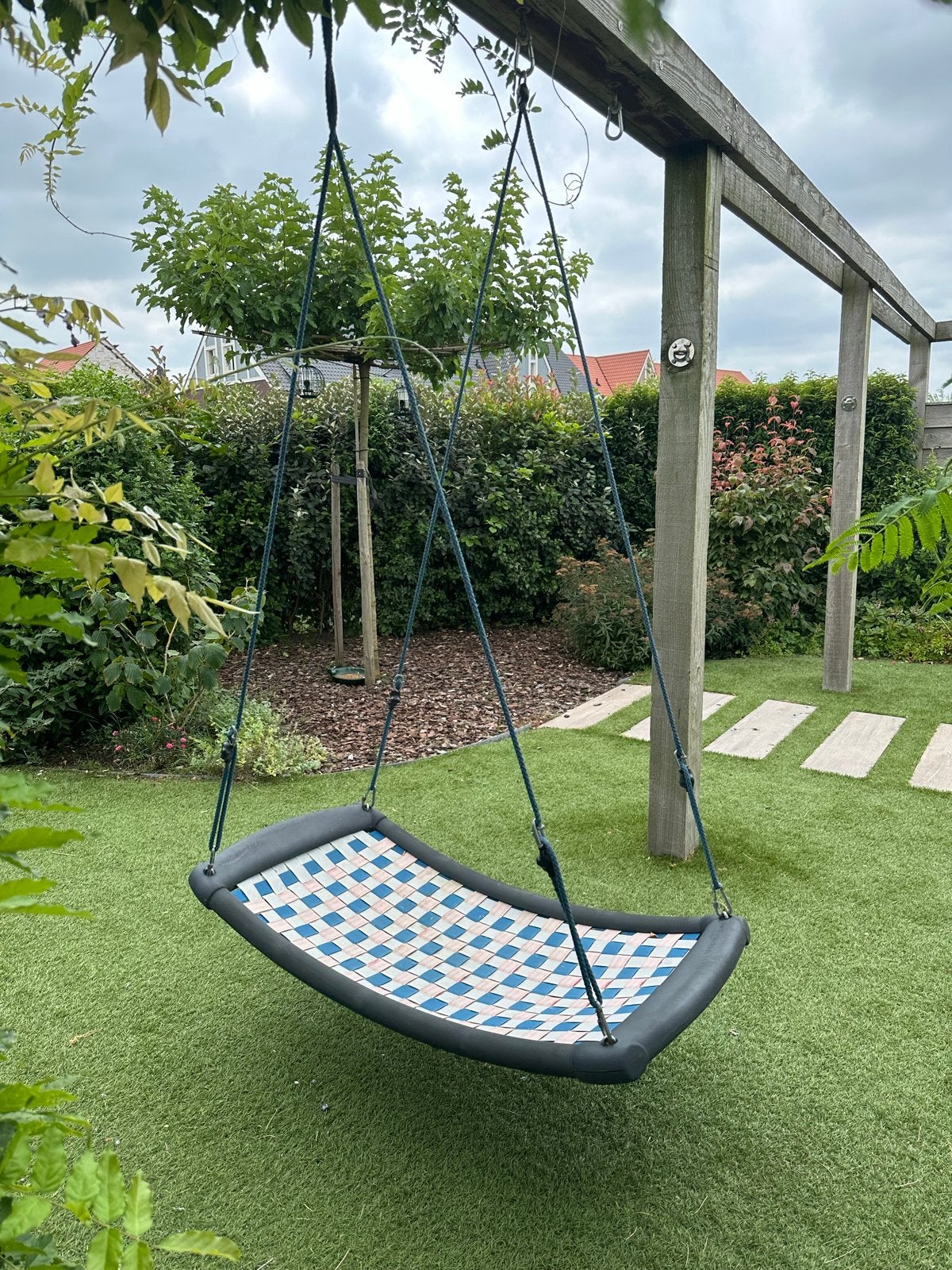 Schommelmat 130x65 cm - Hoogte Verstelbaar, Ophalen, Gebruikt, Schommel