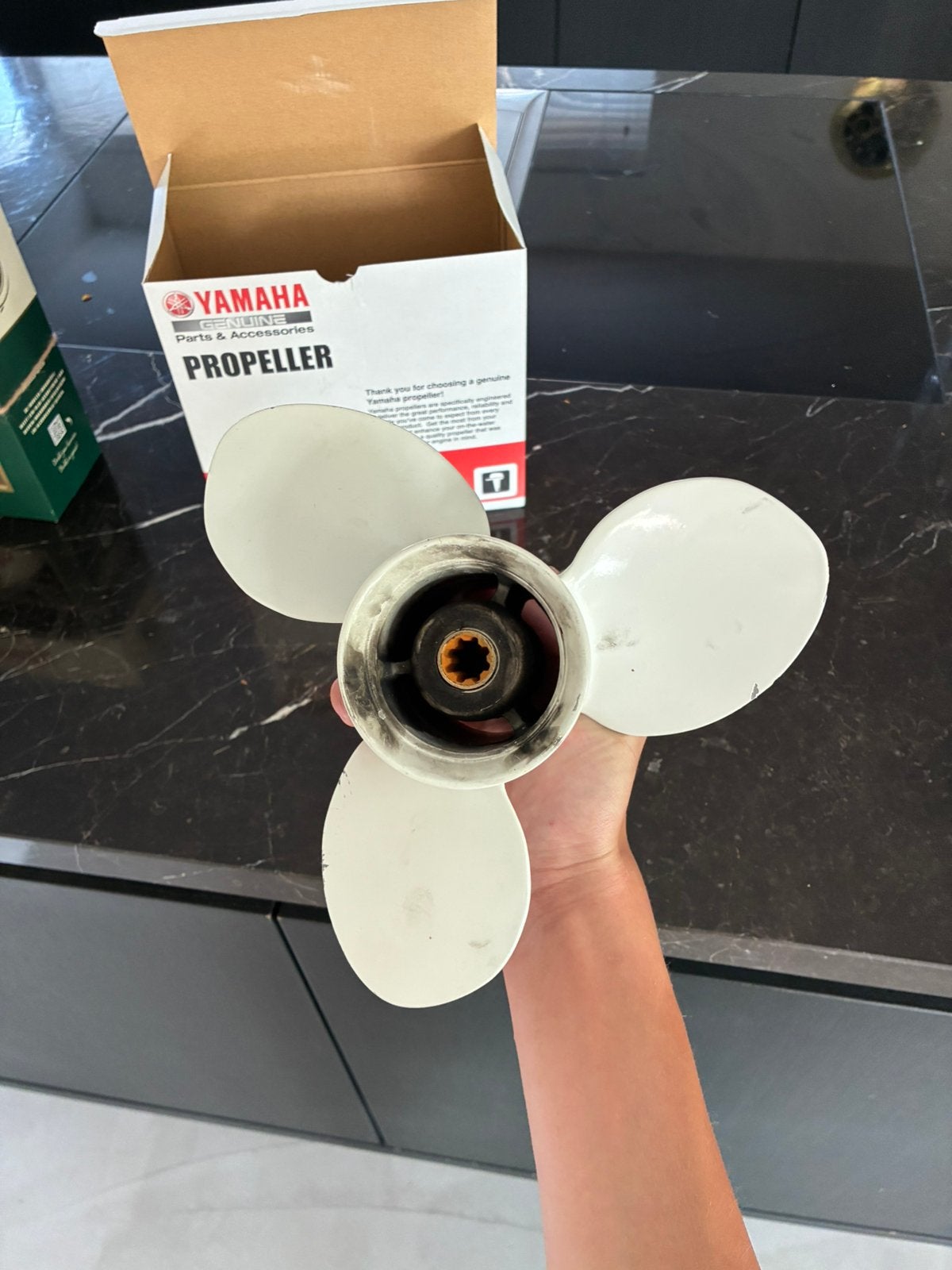 Yamaha Buitenboordmotor Propeller/Schroef 9,25pitch., Watersport en Boten, Ophalen of Verzenden, Zo goed als nieuw, Motor en Techniek