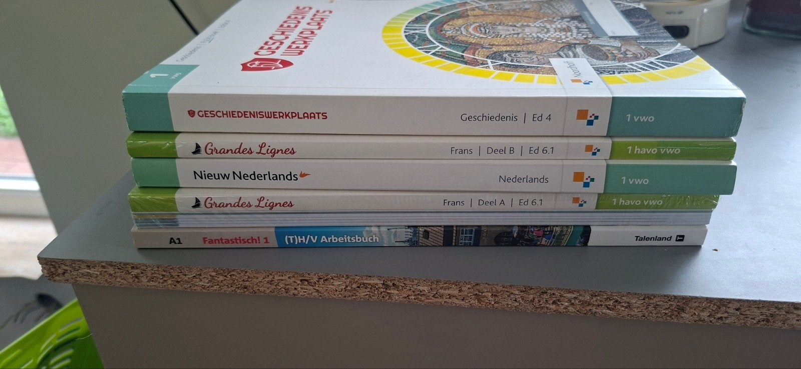 Schoolboeken brugklas 1 VWO - Geschiedenis, Frans, Nederland, Ophalen of Verzenden, Nieuw, VWO, Overige vakken