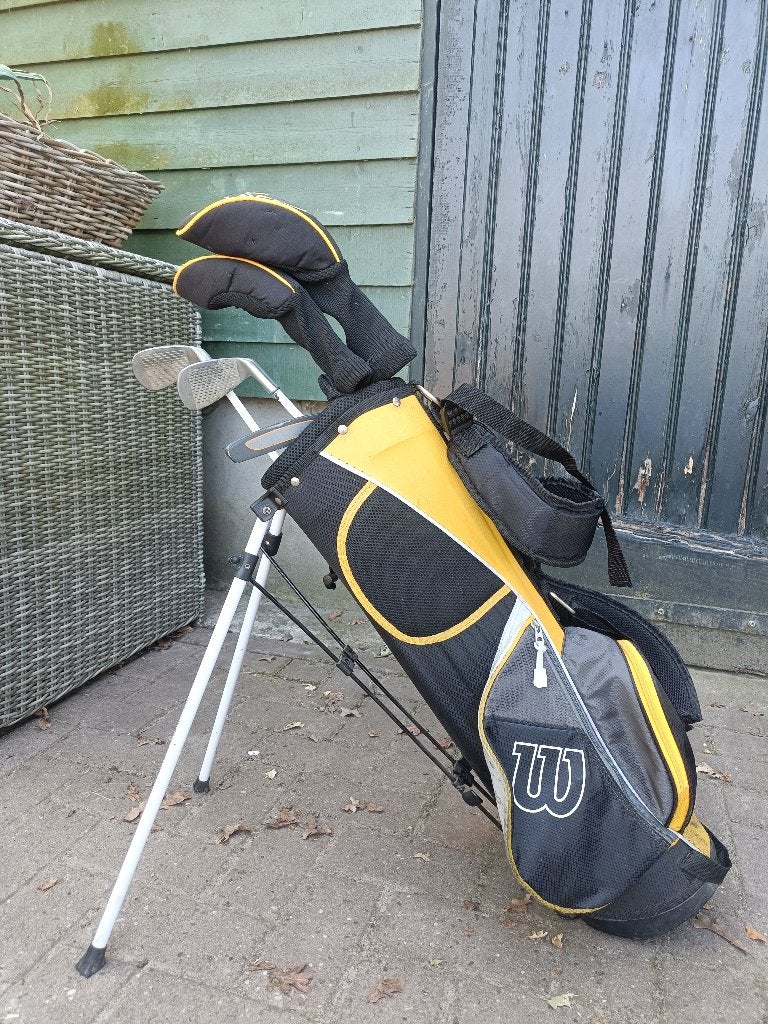 Golfset Wilson junior linkshandig, Sport en Fitness, Golf, Ophalen, Gebruikt, Set, Overige merken