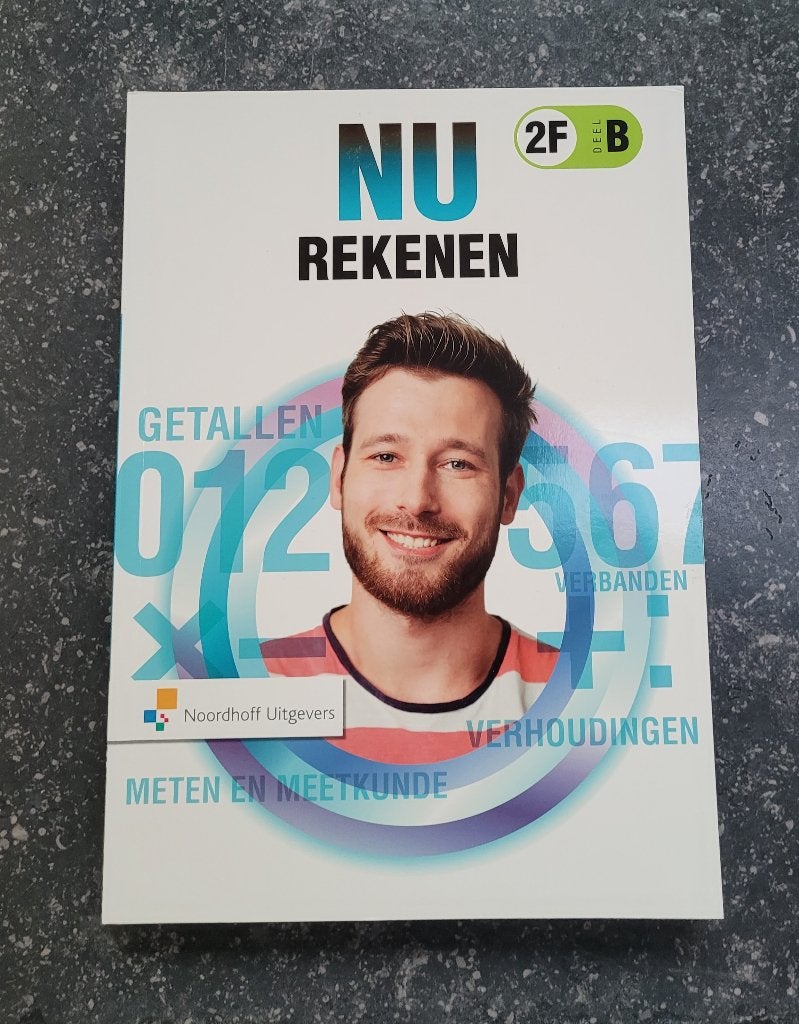 NU Rekenen MBO, 2F deel B. Nieuw, GEEN DEEL A, Overige vakken, Nieuw, Ophalen of Verzenden, Noordhoff Uitgevers