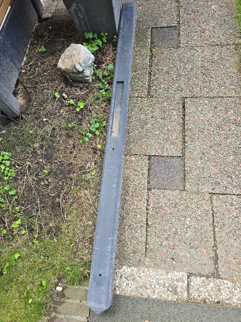 Betonschutting paal, Ophalen, Overige materialen, 1 tot 2 meter, Minder dan 3 meter