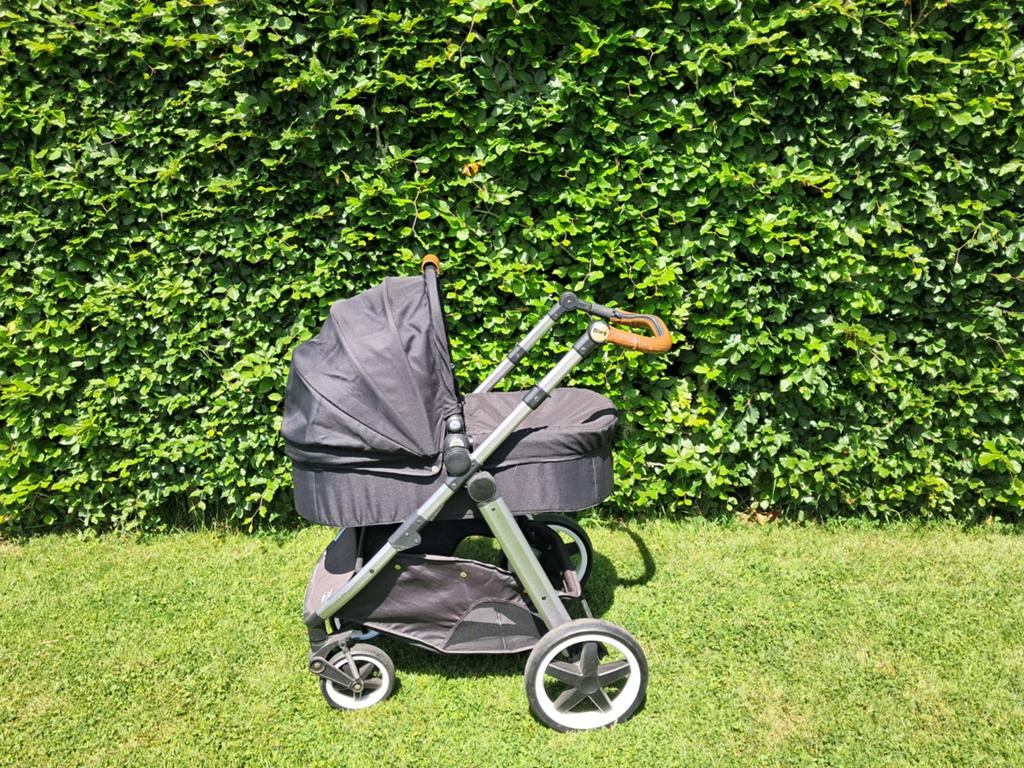 Complete Ding kinderwagen set 3-in-1, Kinderen en Baby's, Kinderwagens en Combinaties, Gebruikt, Combiwagen, Verstelbare duwstang