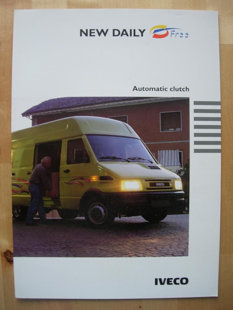 Iveco Daily Automatische Koppeling 1997 Brochure, Iveco, Ophalen of Verzenden, Zo goed als nieuw, Overige merken