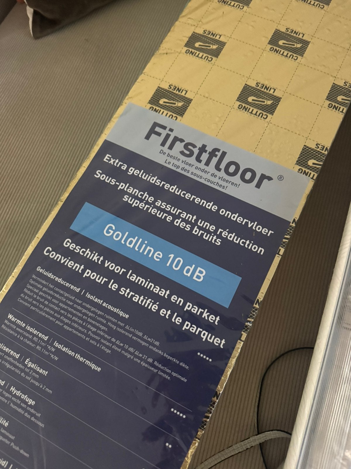 Ondervloer (1 pakket), Ophalen, Overige materialen, 30 cm of meer, 50 tot 150 cm