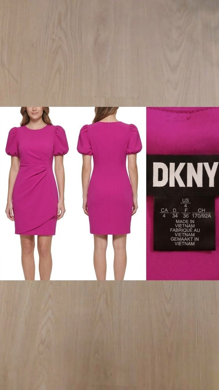 DKNY Roze Jurk, Kleding | Dames, DKNY, Nieuw, Ophalen of Verzenden, Roze