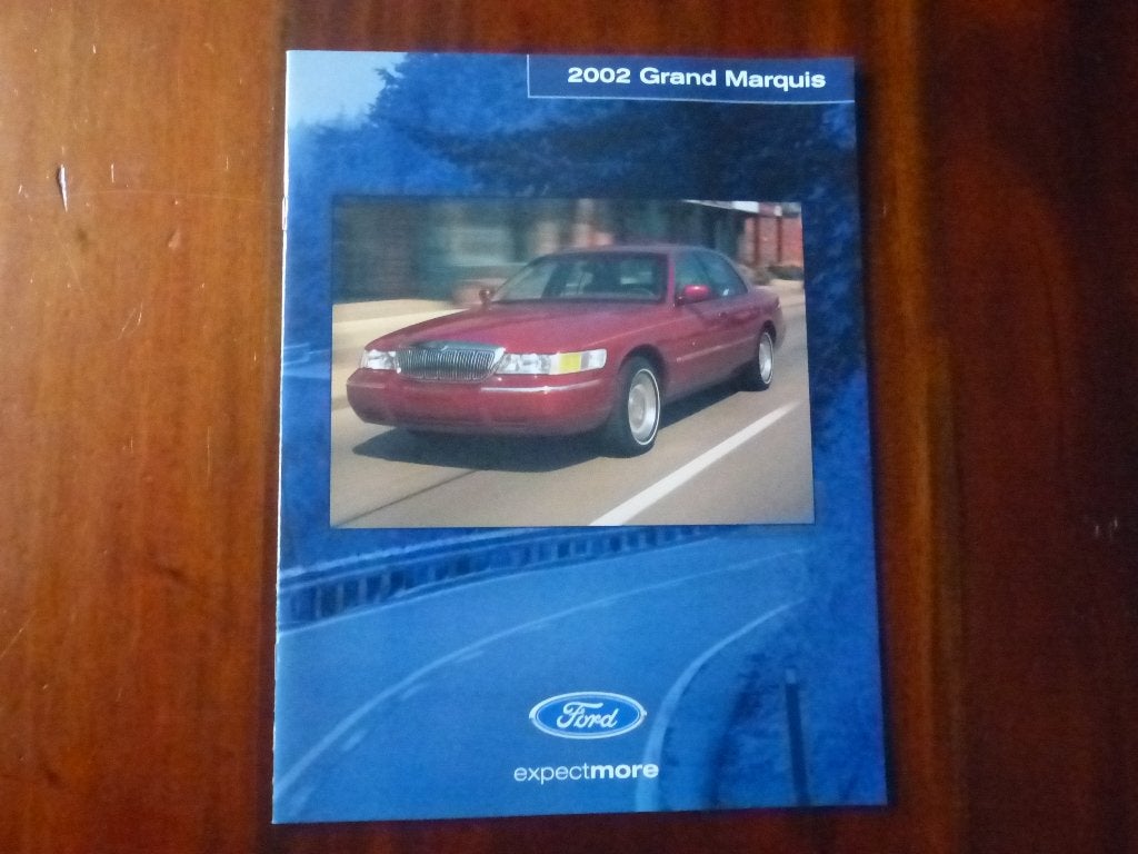 Ford Mercury Grand Marquis 2002 brochure, Verzenden, Nieuw, Ford