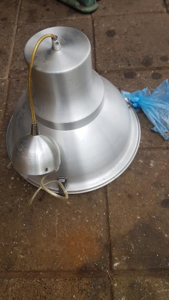 Industriële  hanglamp, Ophalen of Verzenden, Zo goed als nieuw, Industriële, Metaal