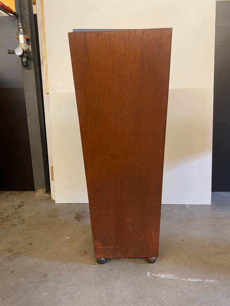 Hoge plantenbak van staal, Ophalen, Gebruikt, Minder dan 60 cm, Binnen