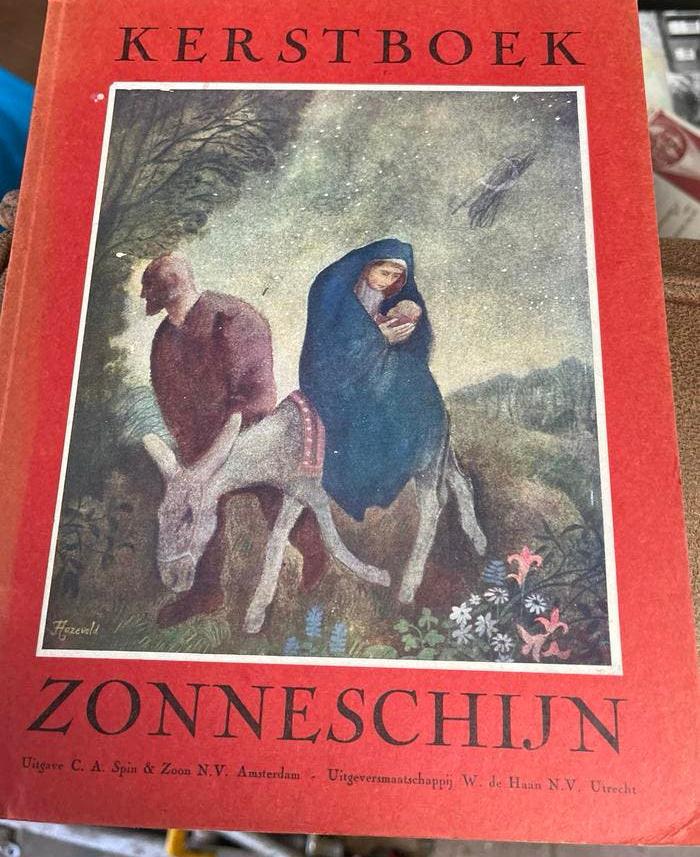 Kerstboeken Zonneschijn  1941/1948 - Vintage Kerstverhaal, Ophalen of Verzenden, Gebruikt
