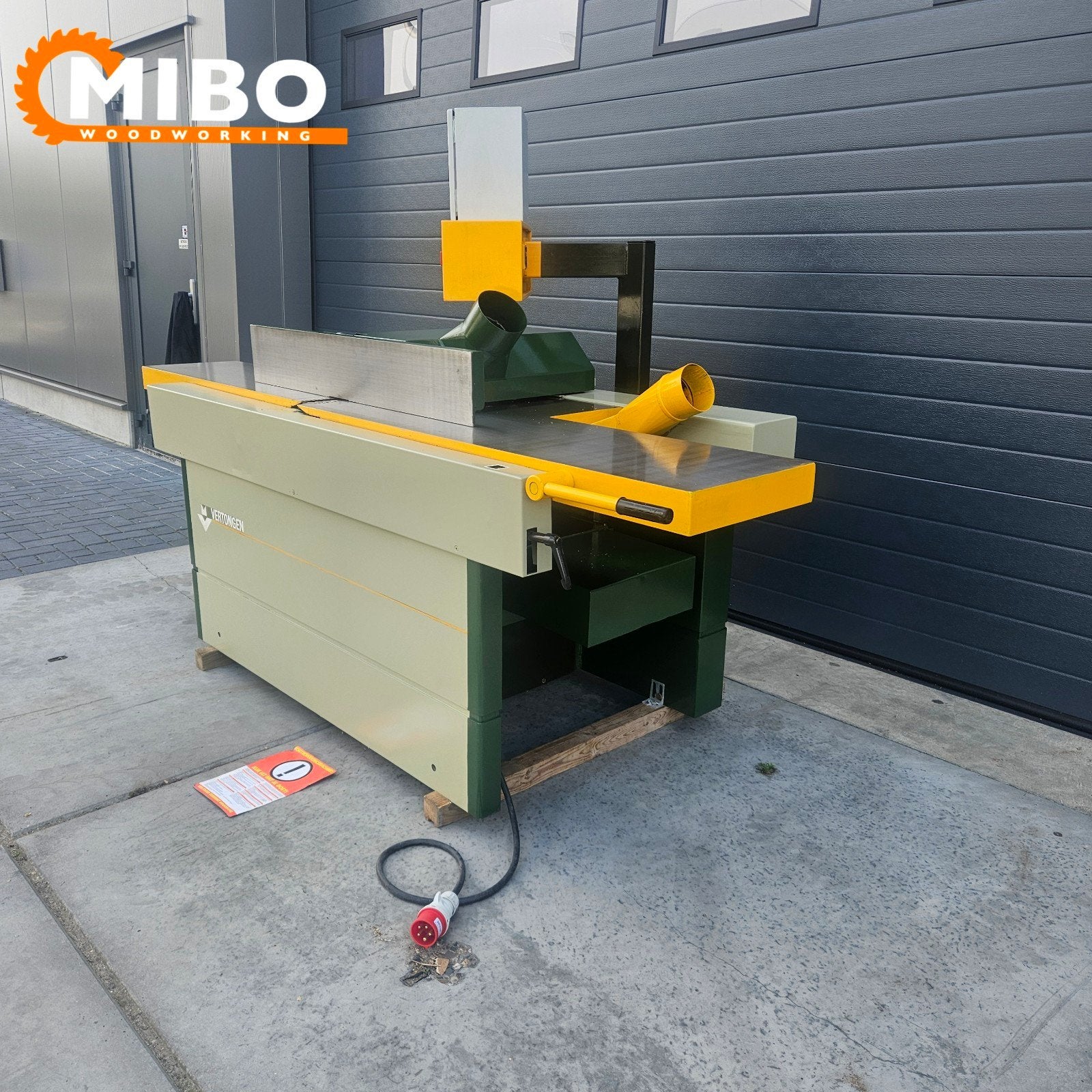Vertongen vlakenvandiktebank 630mm cnc ** Schaafbank, Ophalen of Verzenden, Zo goed als nieuw, Elektrisch
