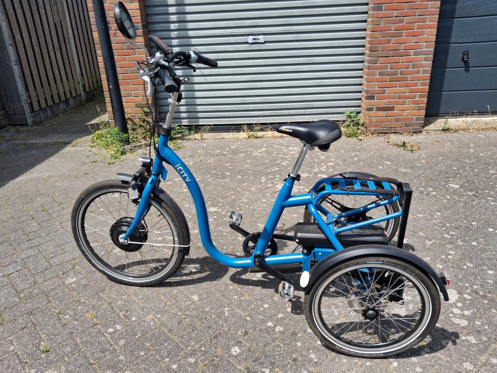 Huka city eletrisch fiets, Ophalen, Zo goed als nieuw, Huka city
