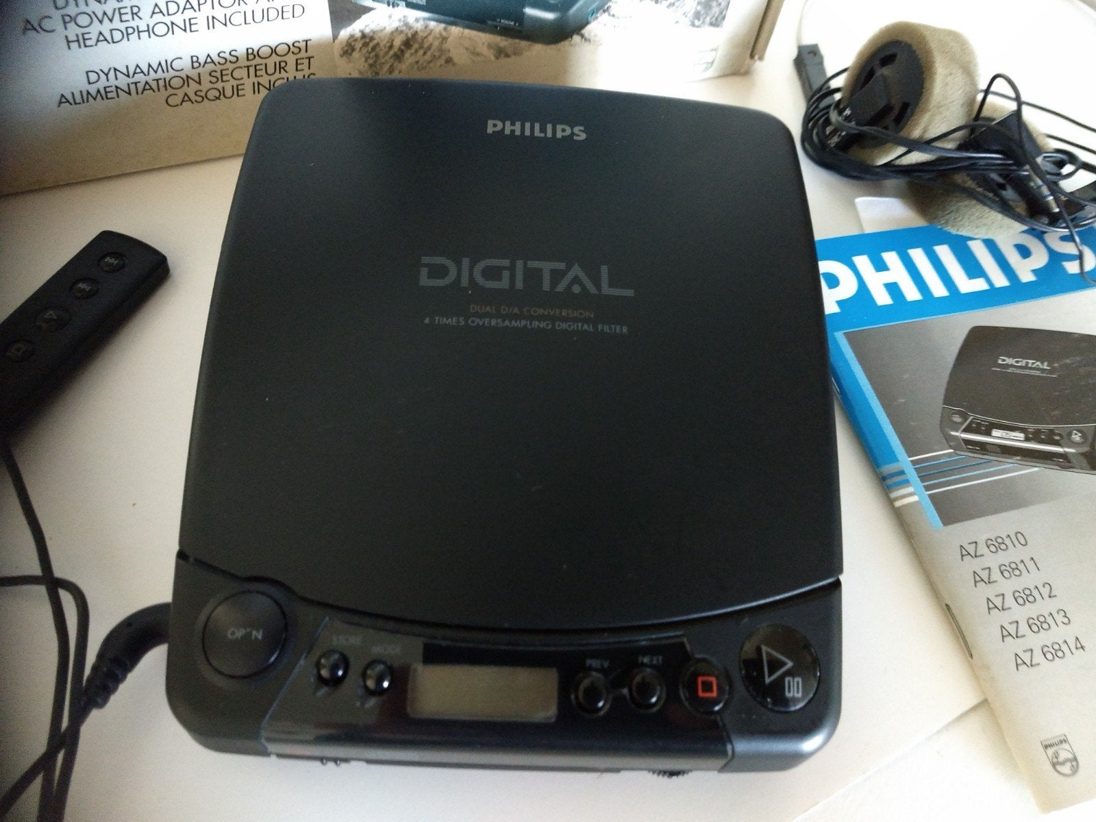 goede Philips Cd Discman met Doos, Audio, Tv en Foto, Ophalen, Discman