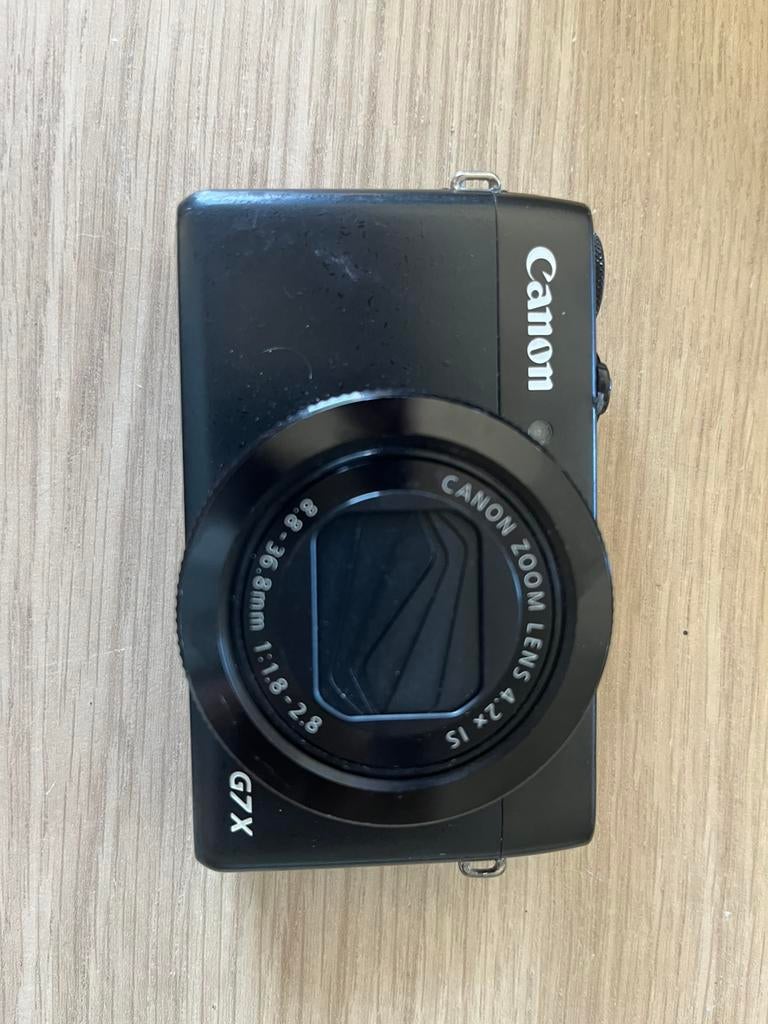Canon poweshot GX7 met 3 accus en onderwaterhuis, Ophalen of Verzenden, Gebruikt, Meer dan 40 meter, Complete set