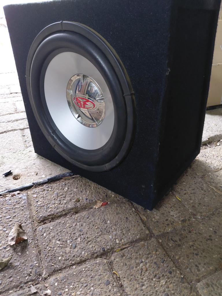 Krachtige Subwoofer in Behuizing - Perfect voor Auto Audio, Auto diversen, Ophalen