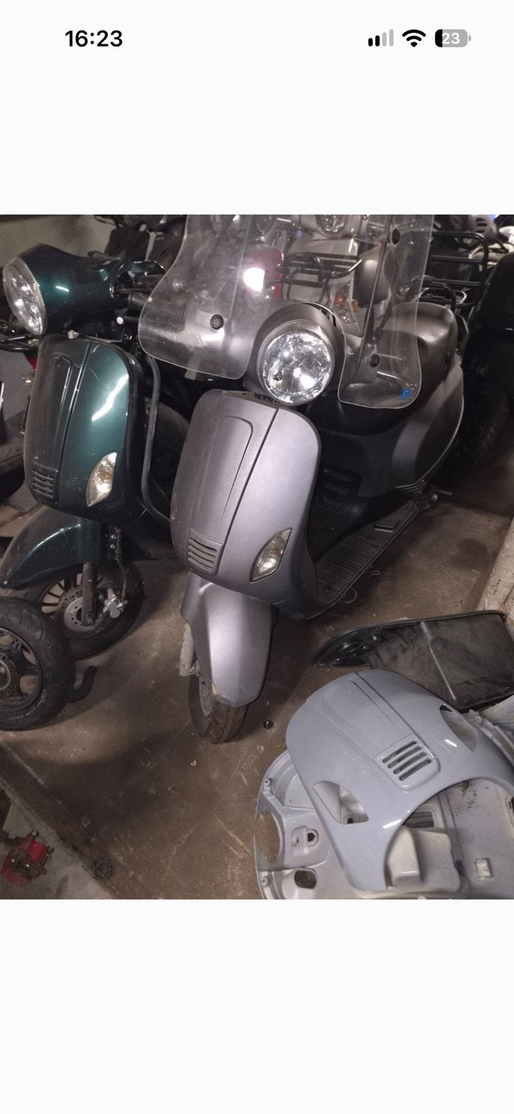 alles voor btc agm la souris vespa look, Ophalen of Verzenden, Zo goed als nieuw