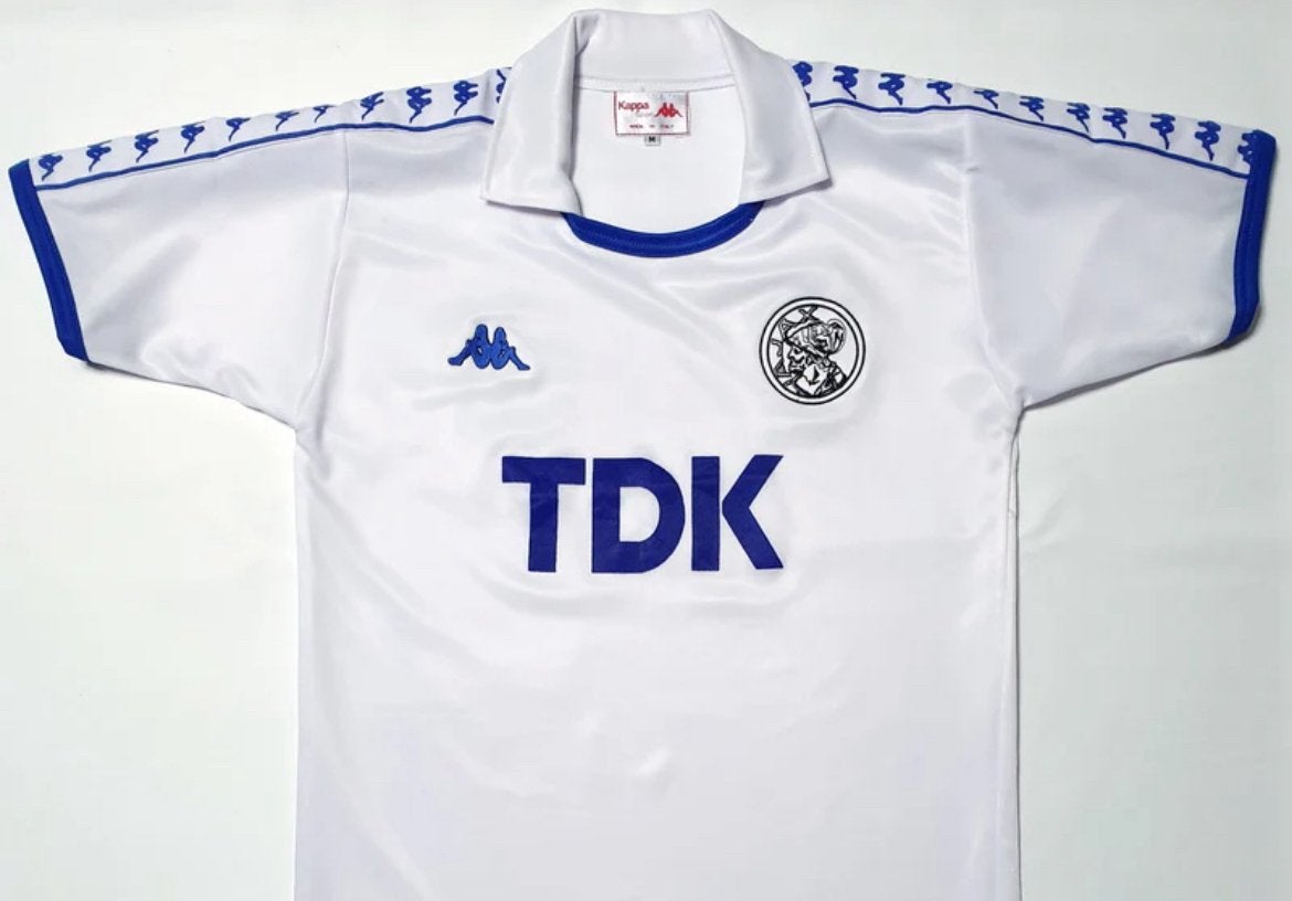 GEZOCHT: Ajax shirt TDK Kappa maat: m, Ophalen of Verzenden, Zo goed als nieuw, Jongetje of Meisje, Shirtje of Longsleeve