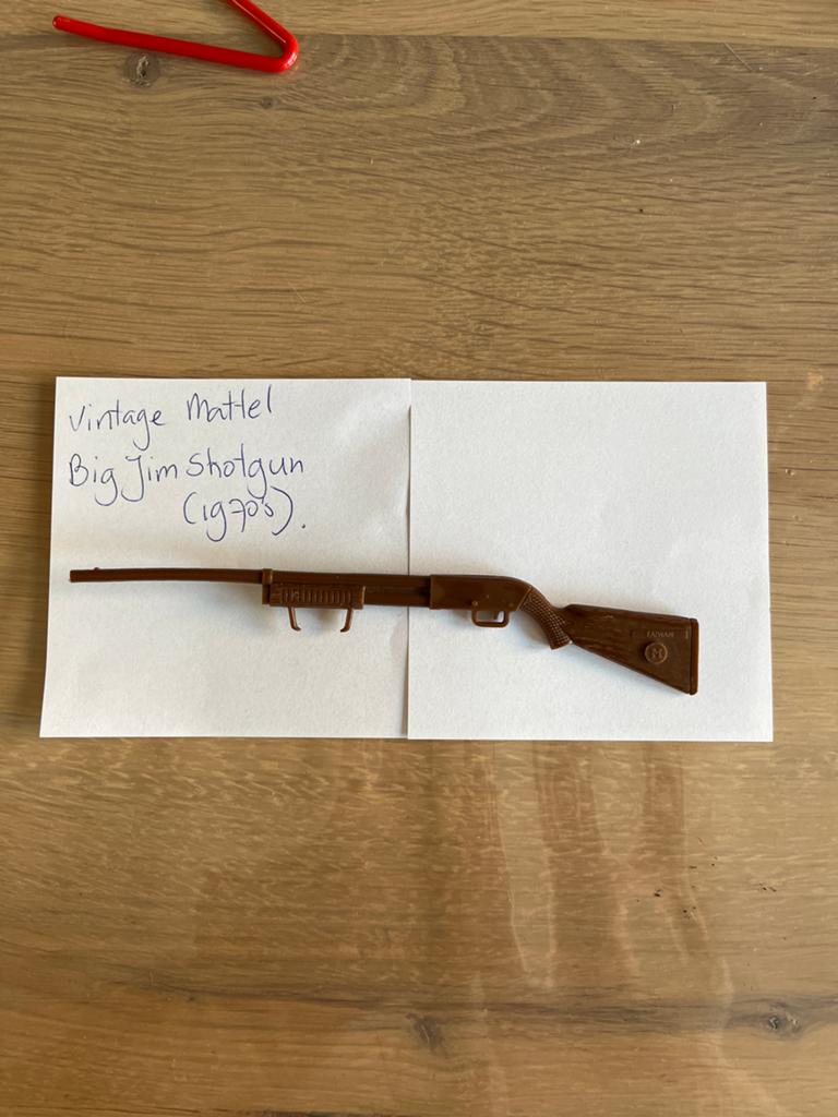 Vintage Mattel Big Jim Shotgun (jaren '70), Ophalen of Verzenden, Gebruikt, Jongen
