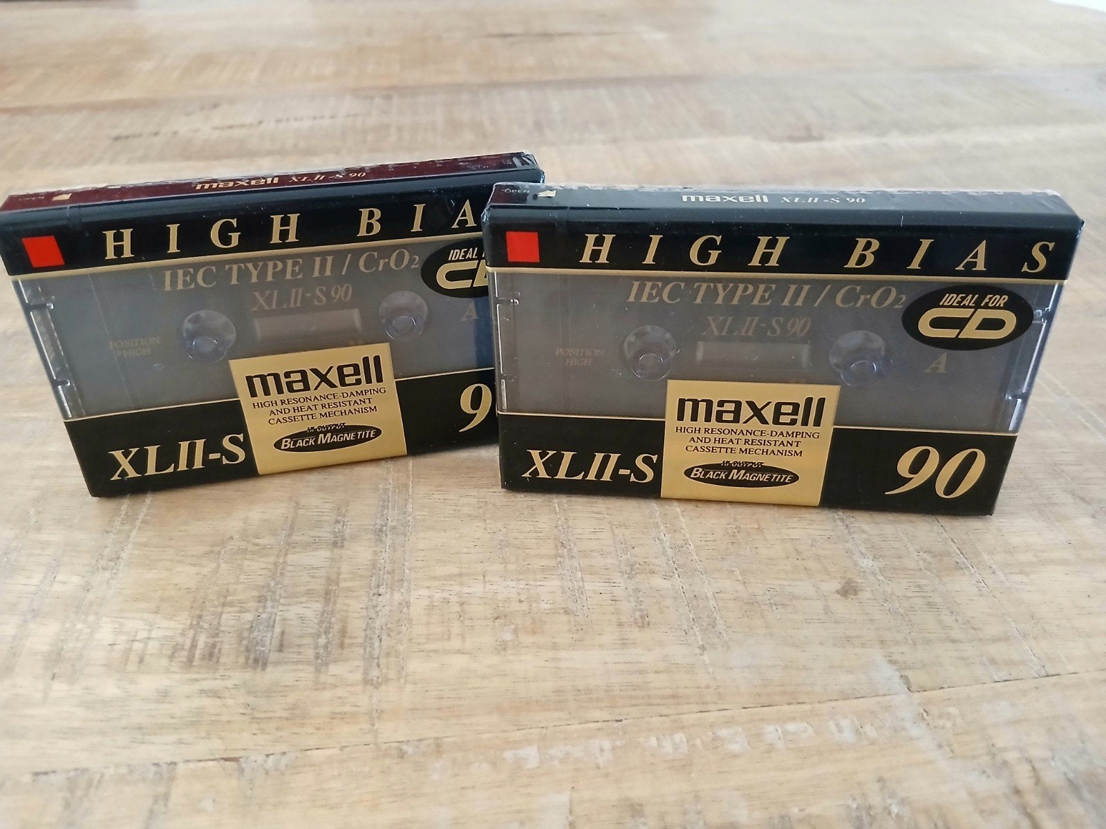 Maxell XLII-S 90 nieuw in seal 2 stuks, Cd's en Dvd's, Cassettebandjes, Overige genres, Nieuw in verpakking, Onbespeeld, Verzenden