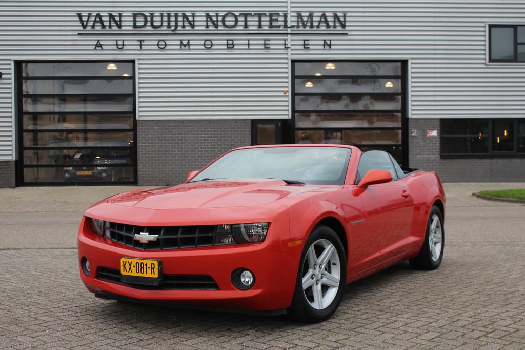 Chevrolet Camaro 3.6 V6 Cabriolet 328PK / Camera / Airco / C, Auto's, Chevrolet, Automaat, Euro 5, Overige kleuren, 4 stoelen