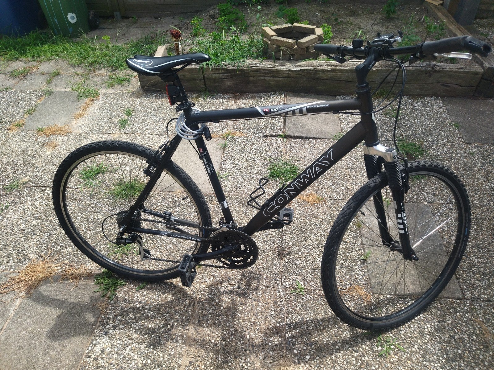 Conway Heren Fiets - Goede Staat, Gebruikt, Versnellingen, Schijfrem, 53 tot 57 cm