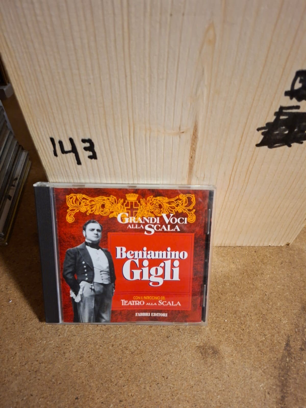 Beniamino Gigli - Grandi Voci Alla Scala CD, Gebruikt, Overige componisten, Opera of Operette, Modernisme tot heden