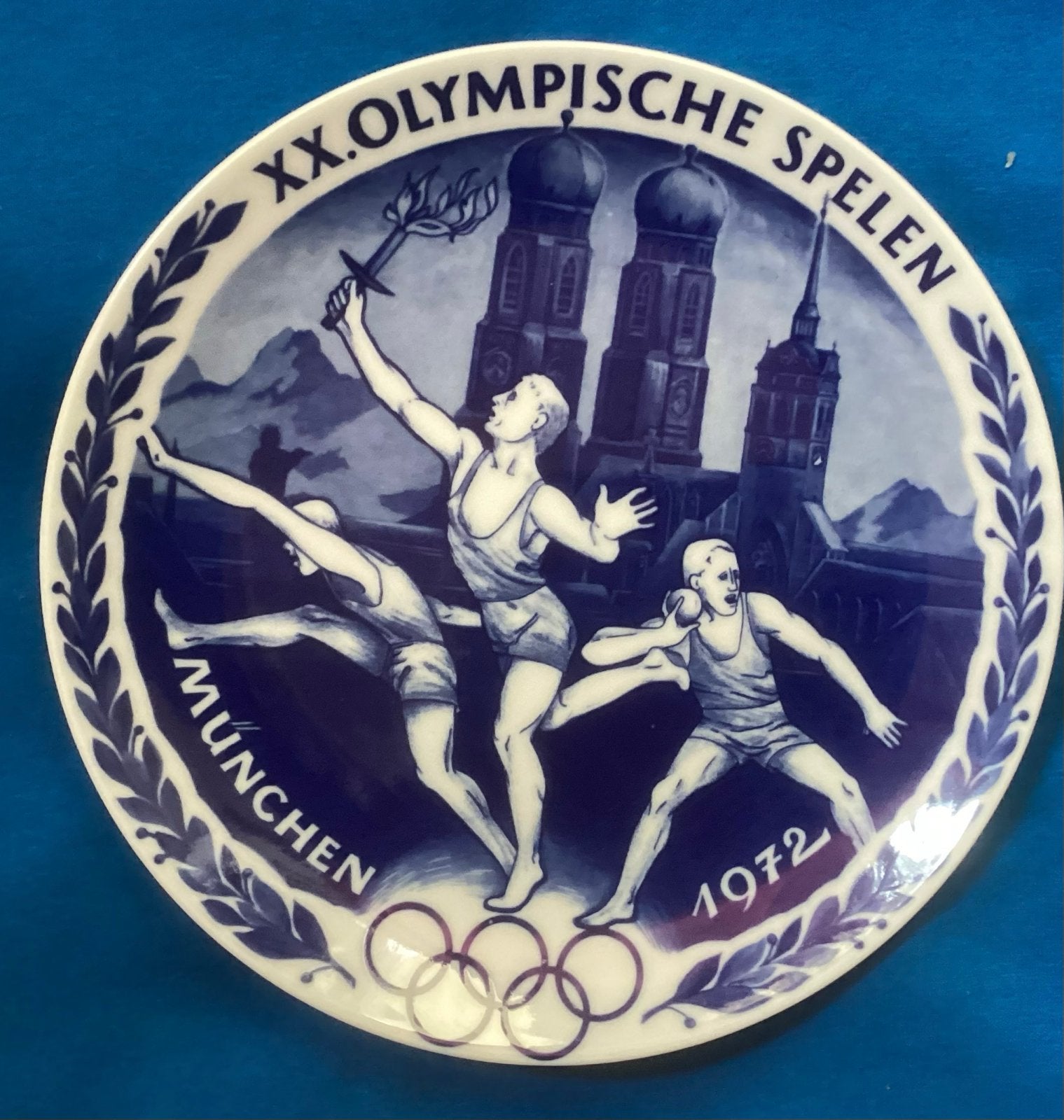 Olympische Spelen München 1972 Herdenkingsbord, Verzenden