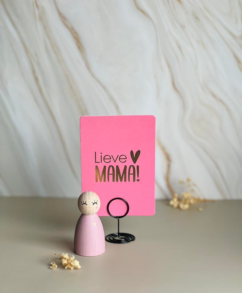 Mama pegdoll, Ophalen of Verzenden, Zo goed als nieuw