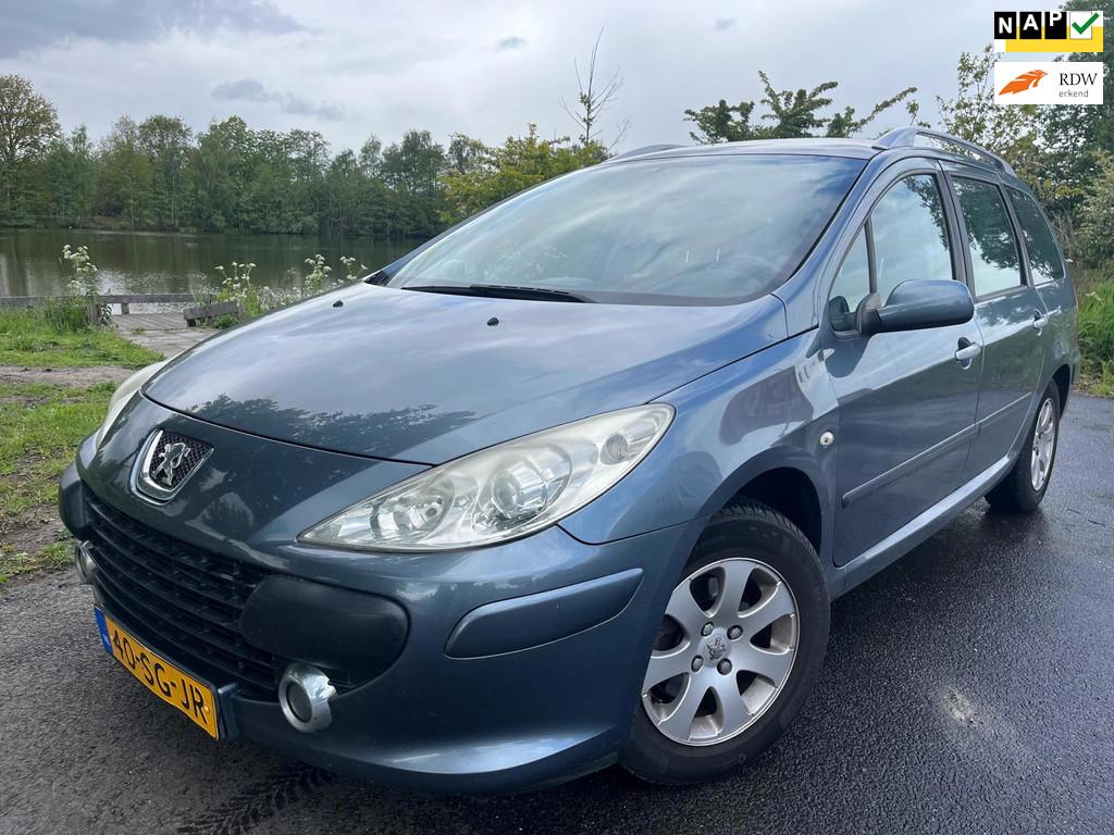 Peugeot 307 SW 1.6-16V Pack | Clima | Cruise | Panodak | APK, Auto's, 4 cilinders, 715 kg, 7 stoelen, Origineel Nederlands