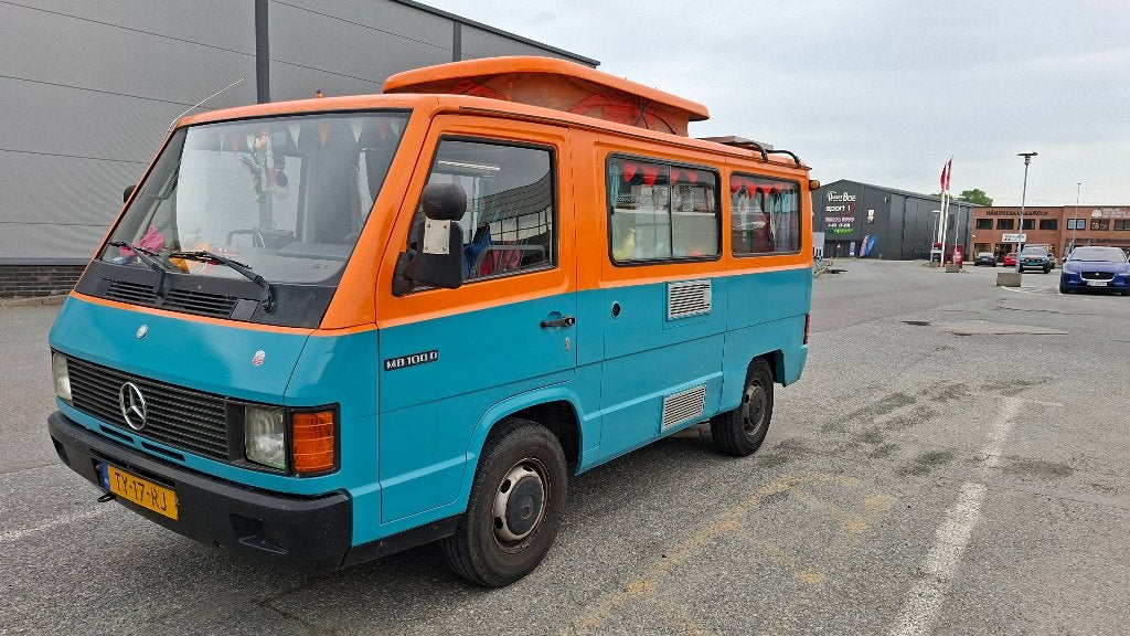 Orginele MB100 camper, Buscamper of Camperbus, Tot en met 2, Mercedes-Benz, Particulier