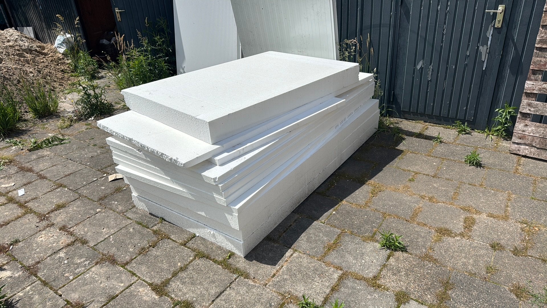 Isolatie EPS platen, Ophalen, Nieuw