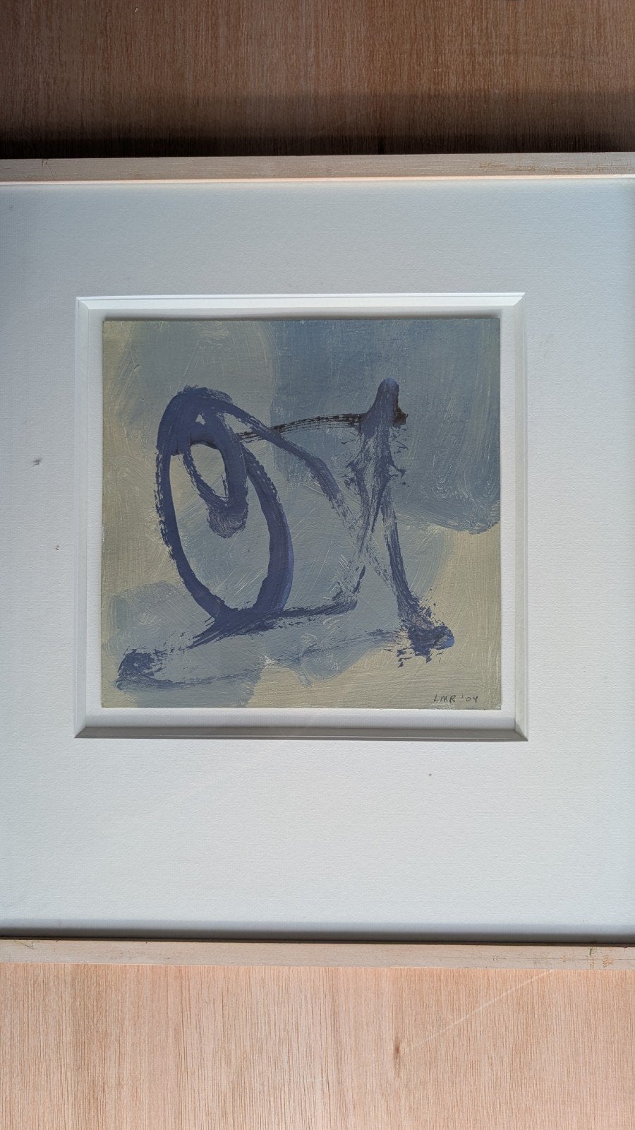 Marlies Rekers - "Licht" - Gouache op doek - 2004, Ophalen