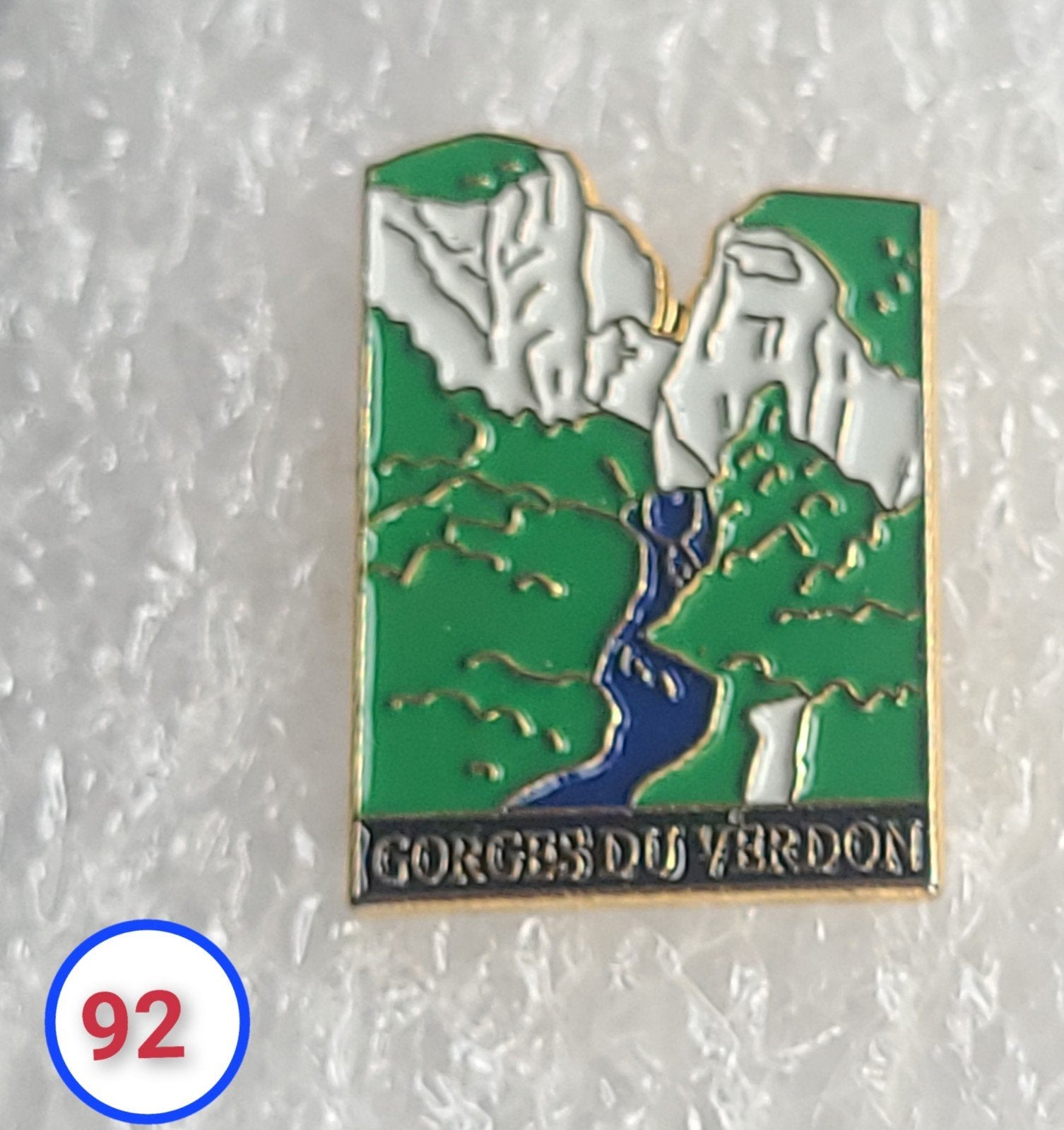 Pin Gorges du Verdon - Prachtige natuurlijke kloof, Verzenden