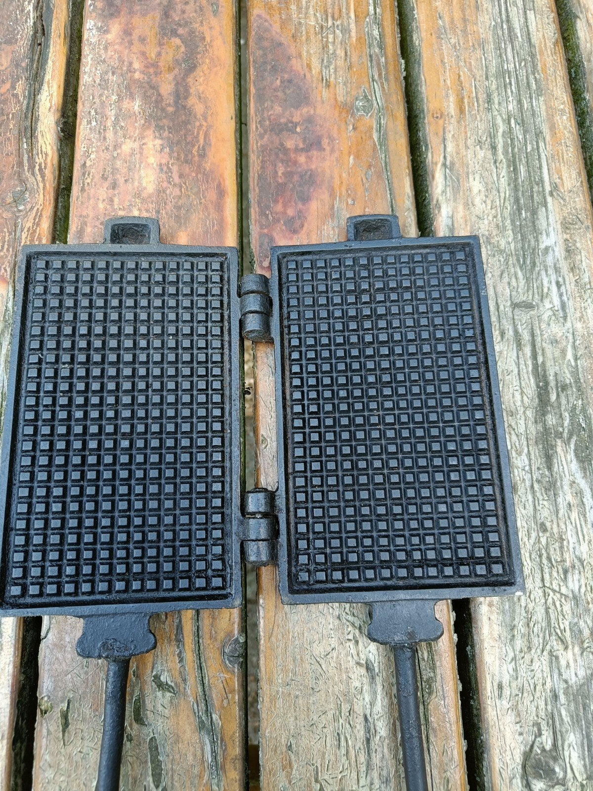 gietijzeren wafelplaten, Ophalen of Verzenden, Zo goed als nieuw