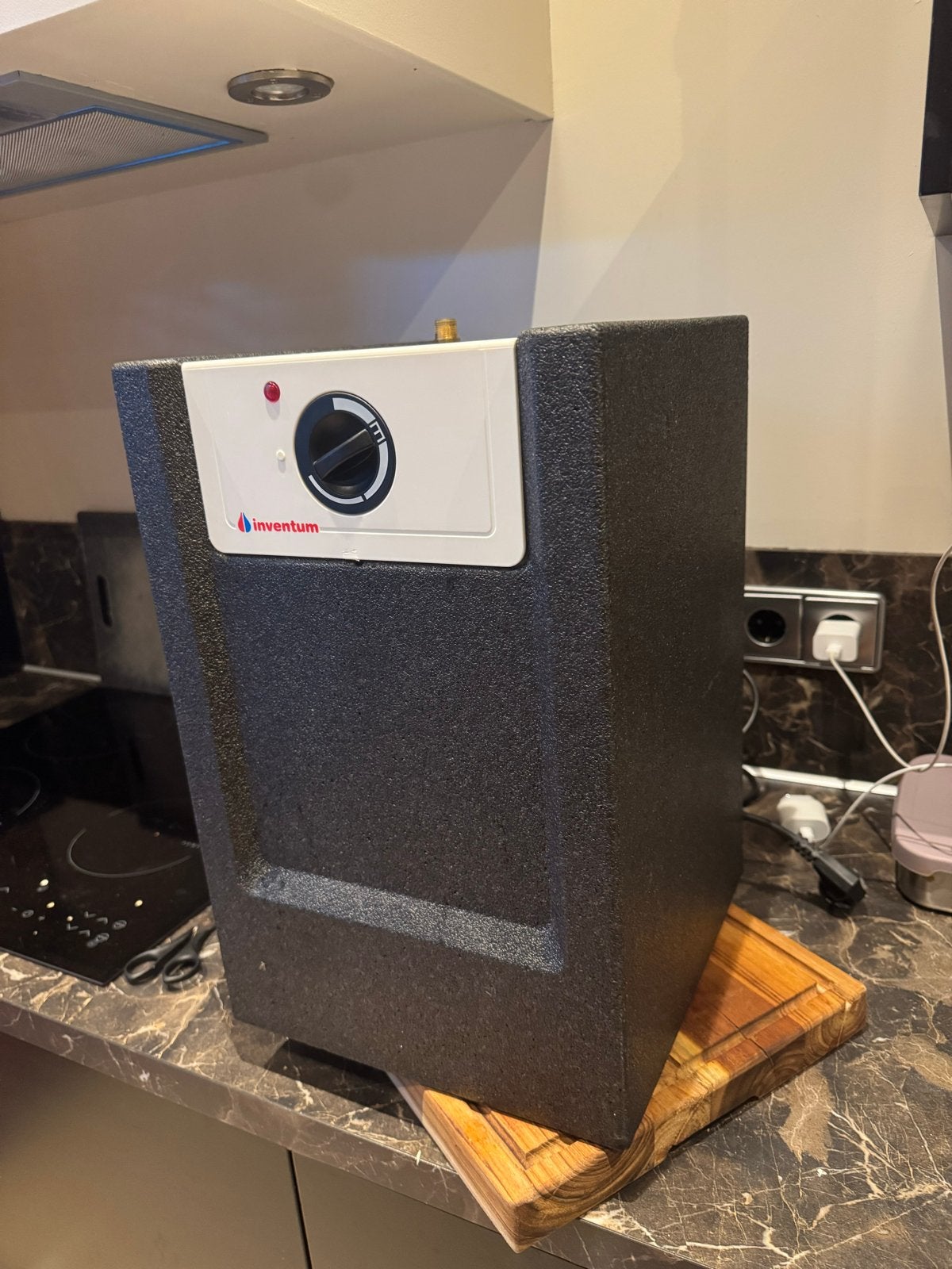 Inventum boiler 15 liter - 3 jaar oud, Ophalen, Gebruikt, Boiler, Minder dan 20 liter