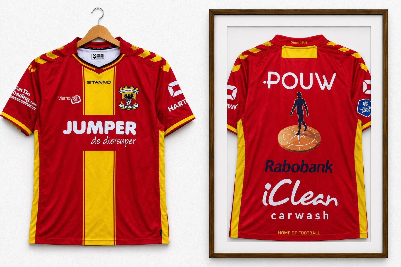 Mascotte shirt 3 go ahead Eagles, Ophalen of Verzenden, Zo goed als nieuw, Overige binnenlandse clubs, Shirt