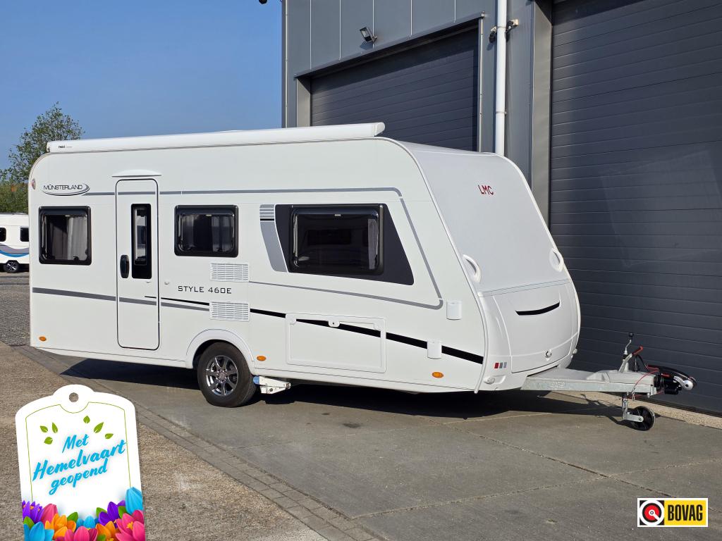 LMC Style 460 E incl Bovag beurt/garantie, Caravans en Kamperen, Caravans, Bedrijf, tot en met 4, 1000 - 1250 kg, Standaardzit