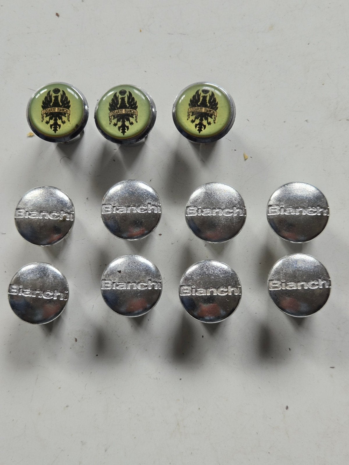 te koop bianchi stuurdoppen., Fietsen en Brommers, Ophalen of Verzenden, Stuur
