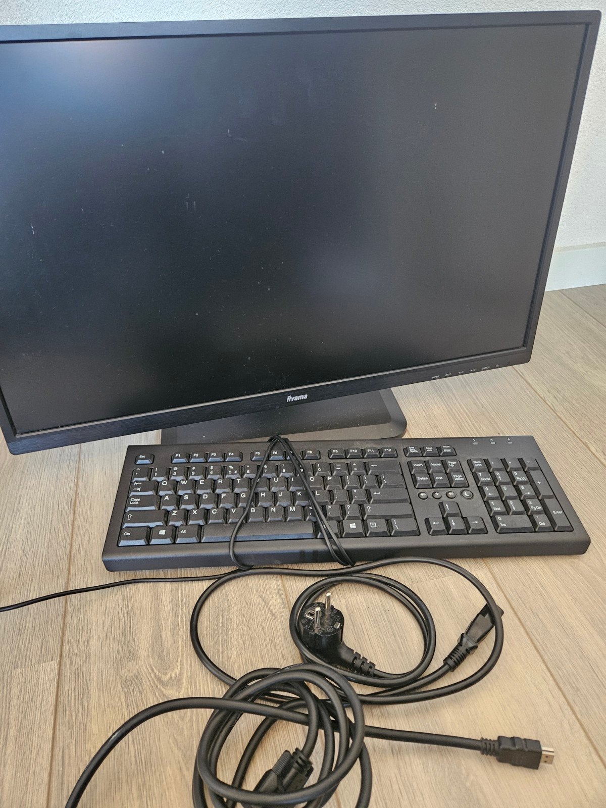 iiyama ProLite B2783QSU monitor met toetsenbord en HDMI, Computers en Software, Ophalen, Iiyama, Full HD, 60 Hz of minder