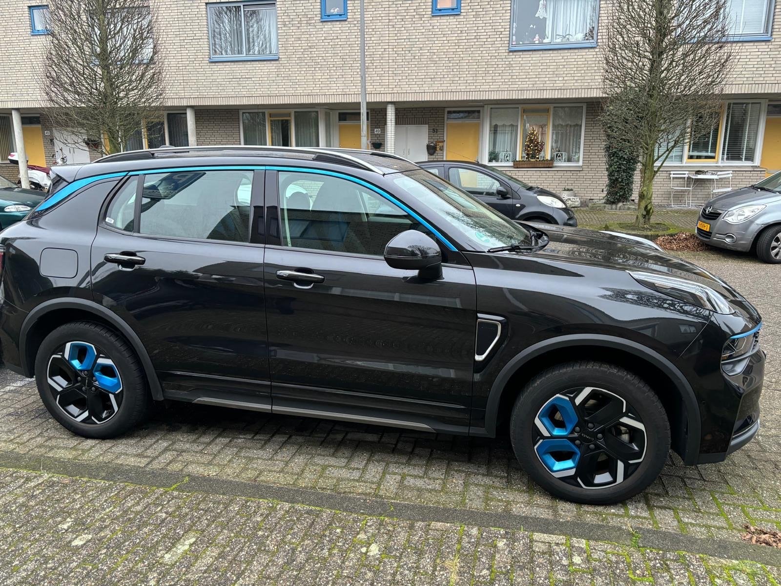 Lynk & Co 1.5TD 261pk Hev 7DCTH 2021 Zwart, 15 km/l, 143 pk, 1714 kg, Zwart