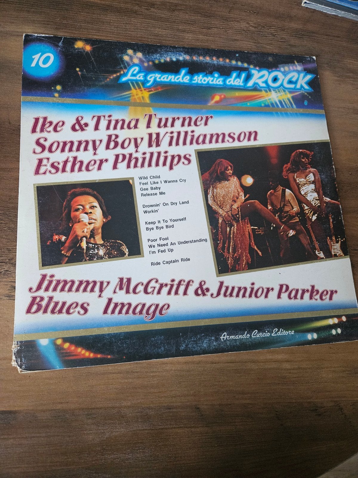 La Grande Storia del Rock - Ike & Tina Turner LP, Cd's en Dvd's, Vinyl | Rock, Ophalen of Verzenden, Gebruikt, 12 inch, Overige genres