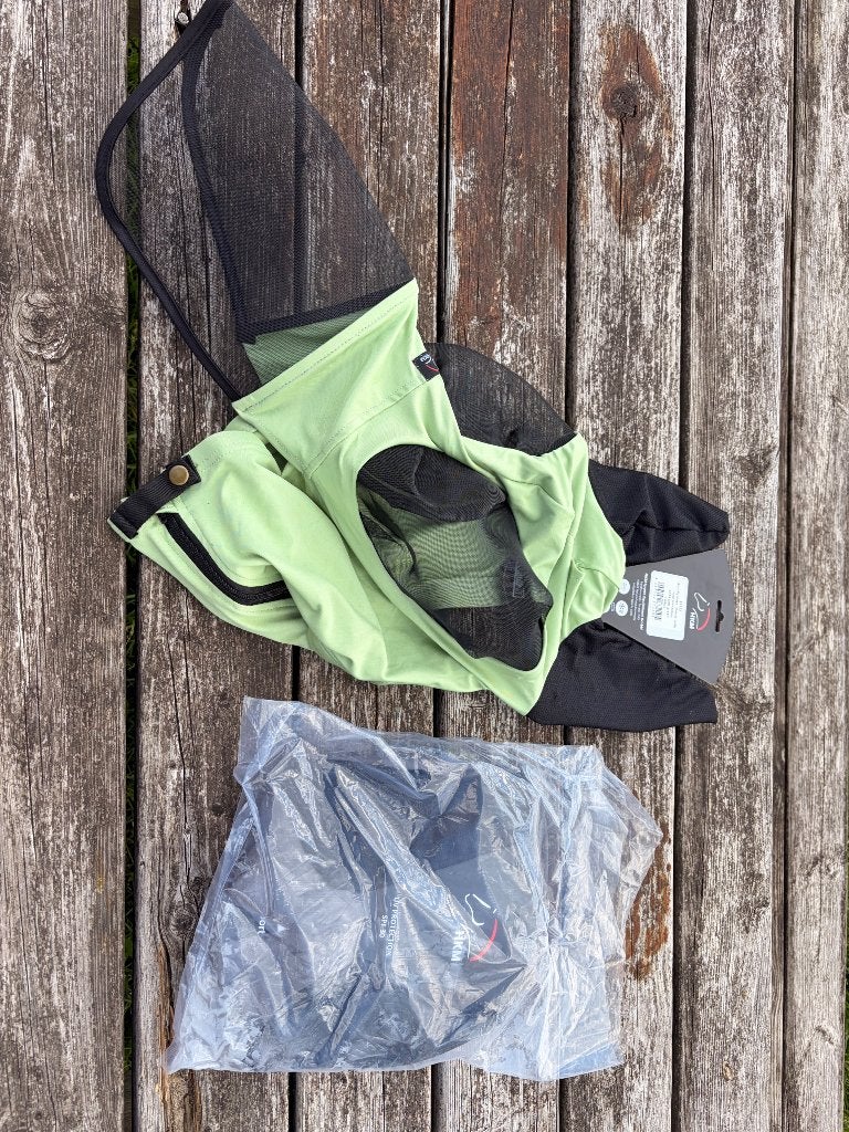 Hkm vliegenmasker 2x Large, Dieren en Toebehoren, Ophalen of Verzenden, Nieuw