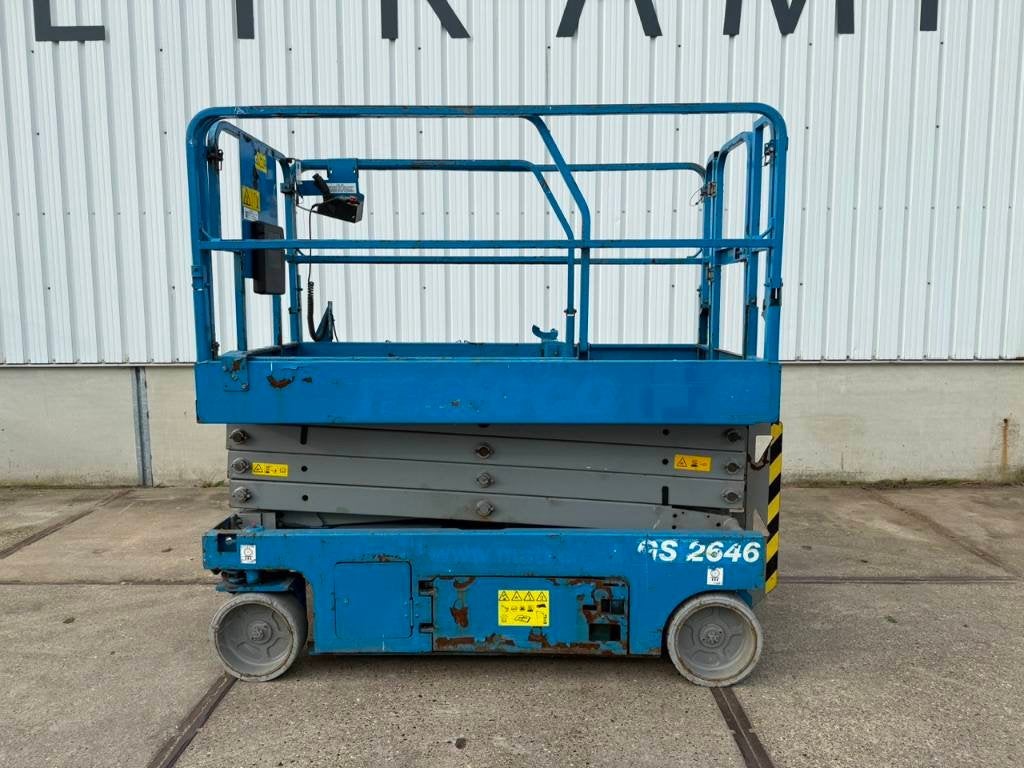 Genie 10 GS 2646 Schaarhoogwerker 10 meter (bj 2014), Zakelijke goederen, Machines en Bouw | Liften, Steigers en Ladders