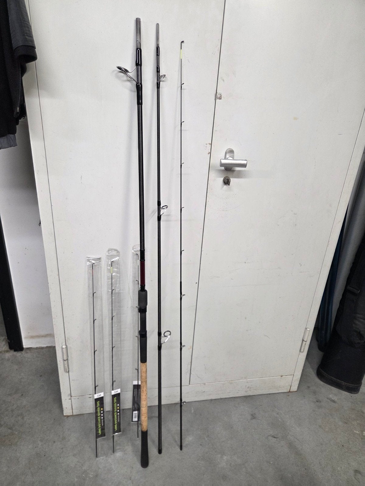 Daiwa Tournament SLR Feeders  en TDR Distance 25QD Molens, Ophalen, Gebruikt, Werphengel