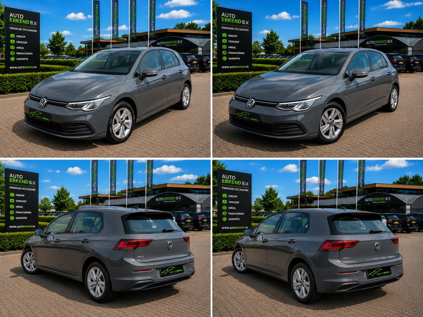 Volkswagen Golf 1.0 eTSI Life Business (bj 2023, automaat), Auto's, 12 maanden, Gebruikt, Euro 6, 1202 kg