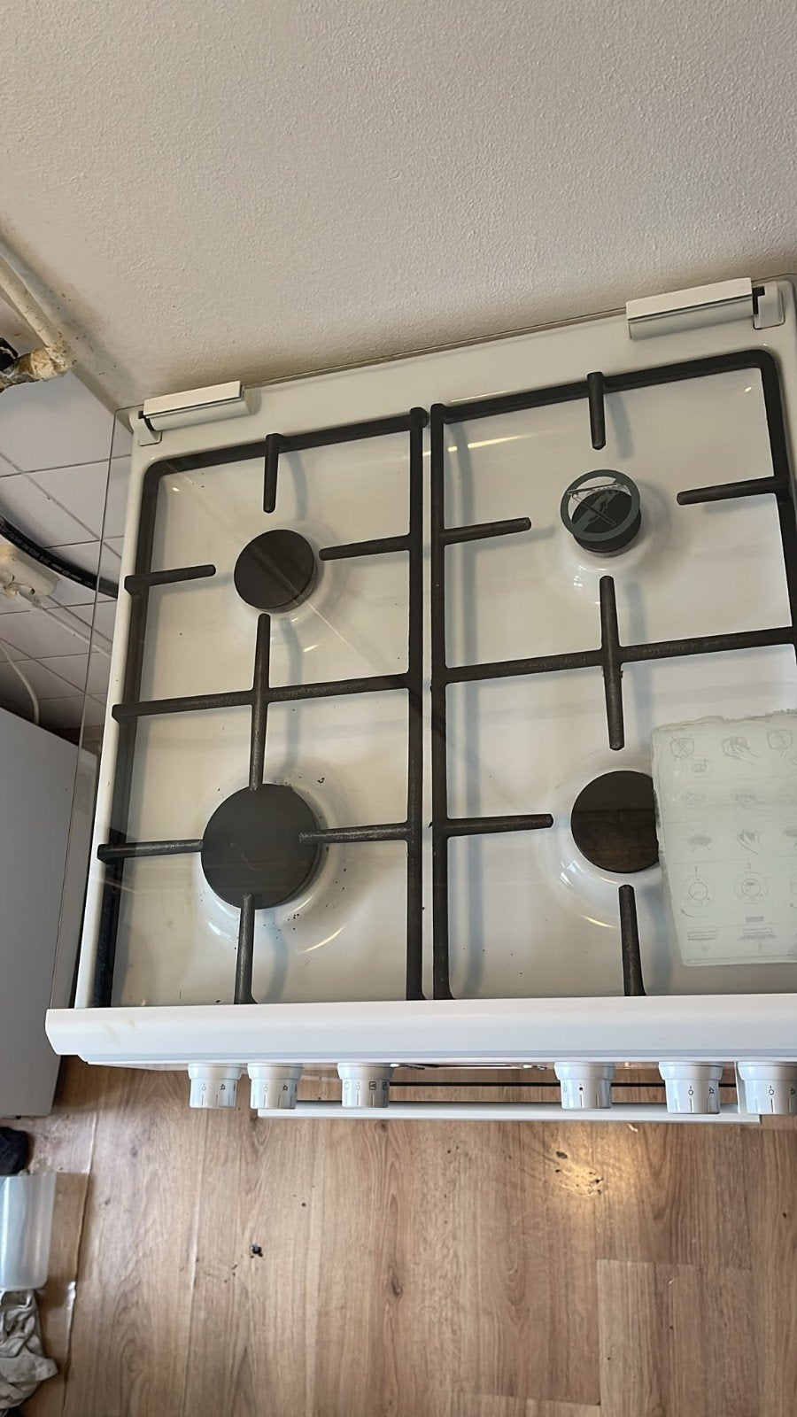 gasfornuis, Witgoed en Apparatuur, Ophalen, Gebruikt, 4 kookzones, Gas