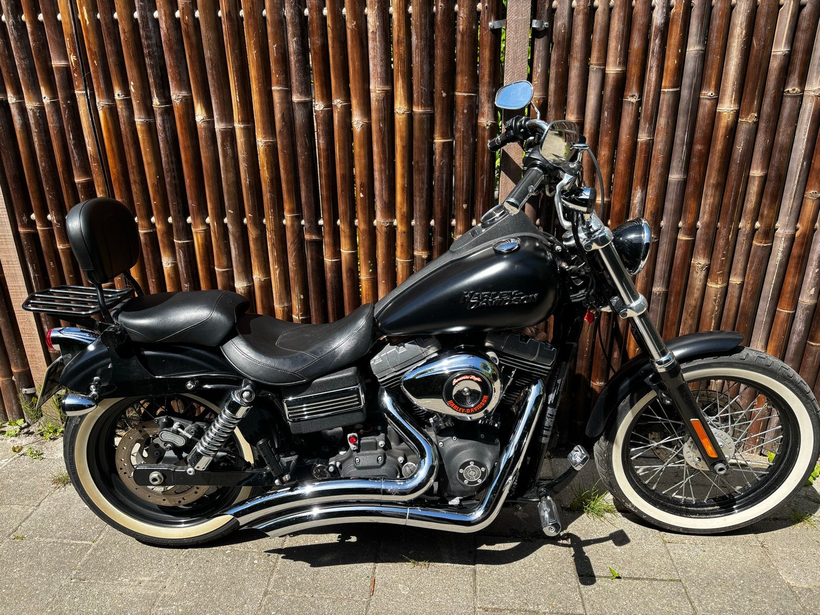 Harley-Davidson Dyna Street Bob (FXDB) 2012 Stage 1, 2 cilinders, Sportuitlaat, Gebruikt, Particulier
