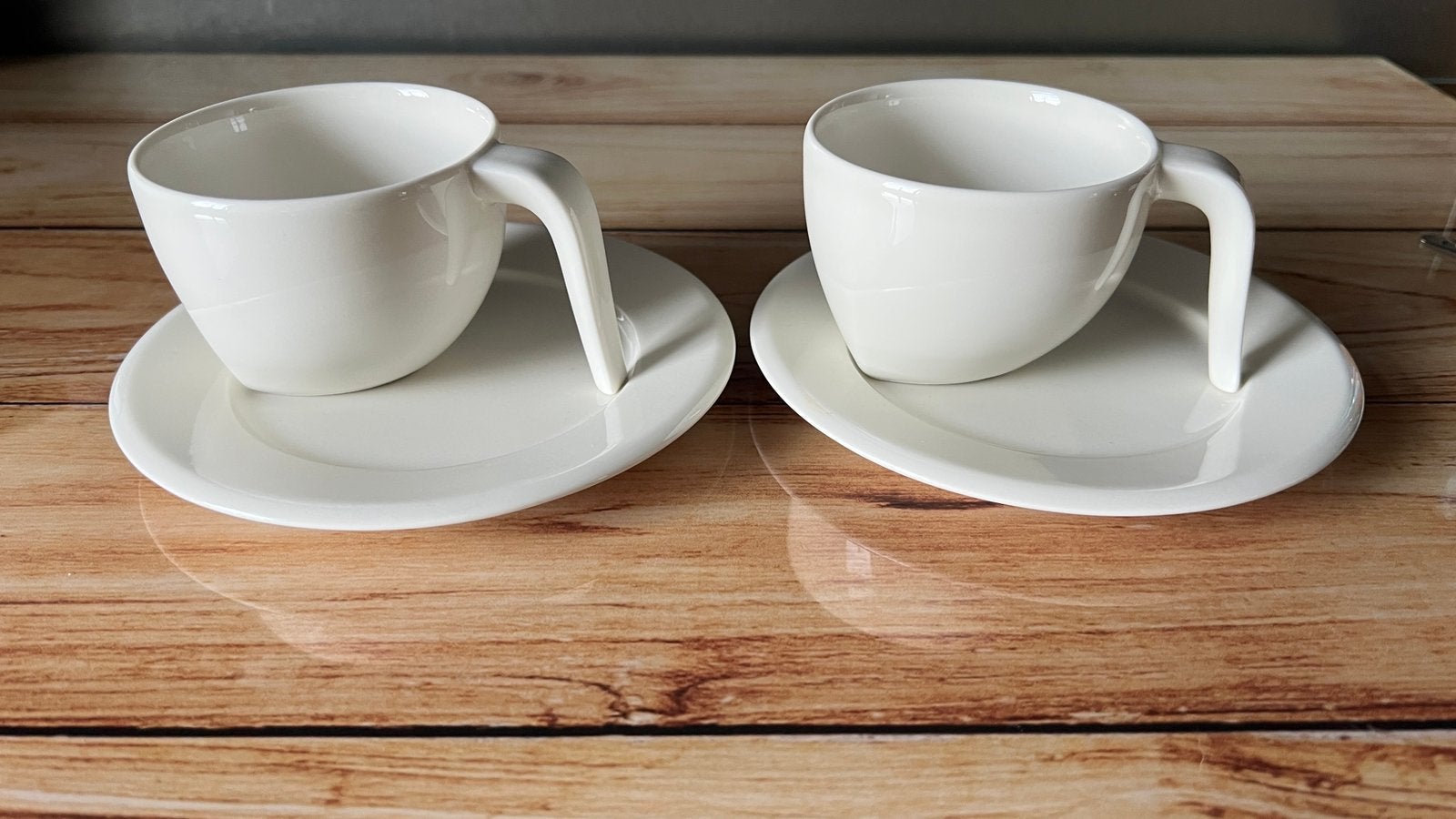 Arabia Iittala Ego set 2 koffiekopjes met schotel, Ophalen